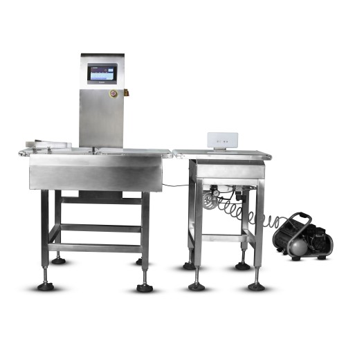 BA-ACW Automatic Dynamic In-line Checkweigher System with Pneumatic Pushing Arm