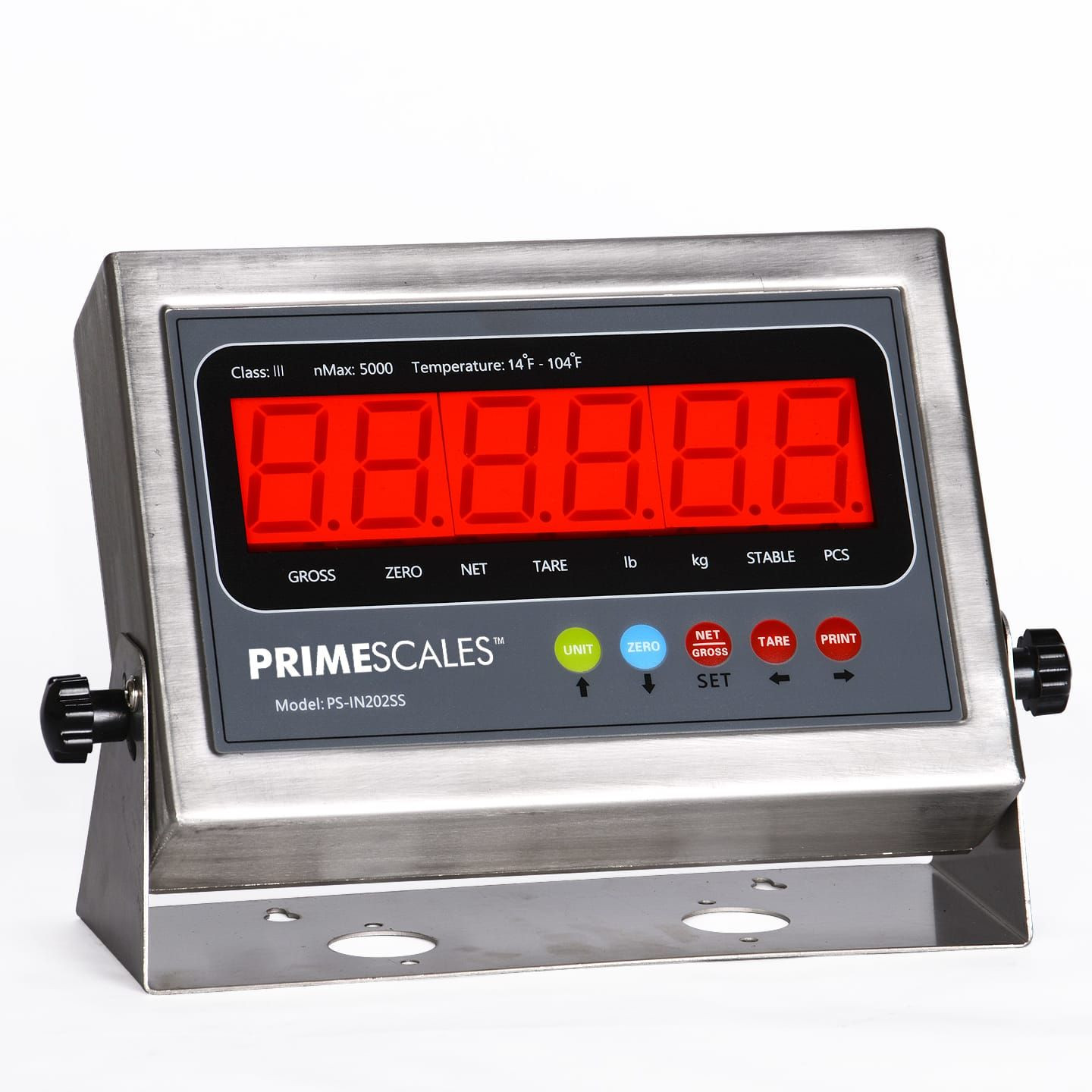 PS-IN202SS Stainless Steel NTEP Indicator – Trade Legal